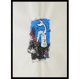 Merz, Albert - Monotype II - 1984, hand-signed unique piece