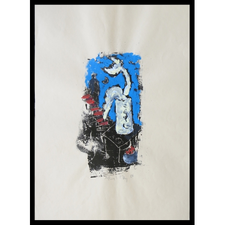 Merz, Albert - Monotype II - 1984, hand-signed unique piece