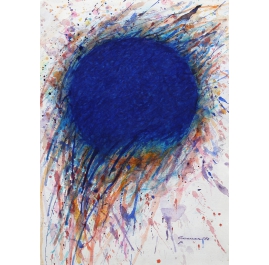 Berner, Bernd -untitled - 1999 - gouache on laid paper - hand signed