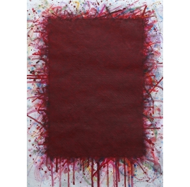 Berner, Bernd -untitled - 1985 - gouache on laid paper - hand signed