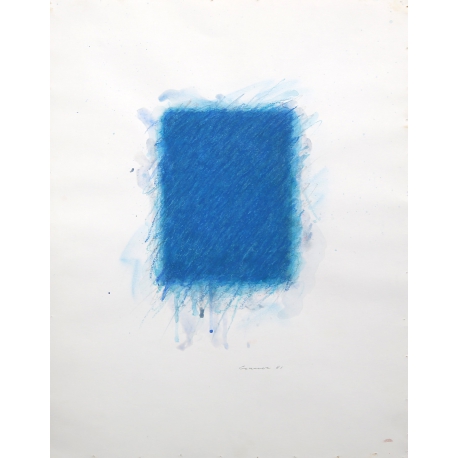 Berner, Bernd -untitled - 1981 - Gouache en krijt op geschept papier - hand signed