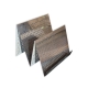 Silver Magazine Rack — Modern Metal Design