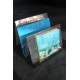 Silver Magazine Rack — Modern Metal Design
