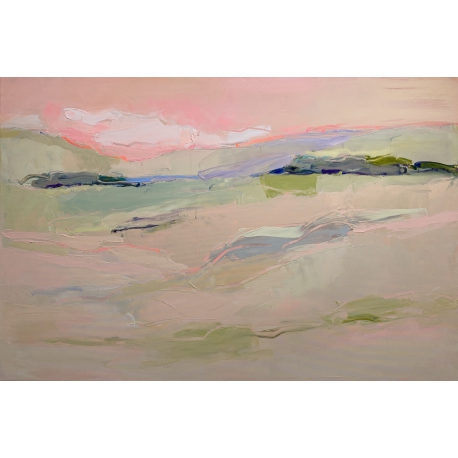 Morgenstimmung - Painting by Liliya Nikolova