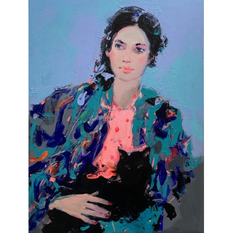 Landscape Painting by Liliya Nikolova