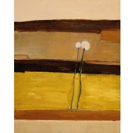 Yellow Painting by Bekim Resing