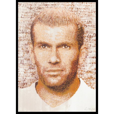 Zinédine Zidane  Portrait - The World of Footballers