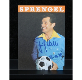 Walter, Fritz - Football - Autogrammkarte - handsigniert