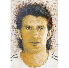 Luís Figo - Footballer Portrait - The World of Footballers