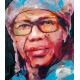 Inspiration Nile Rodgers - Contemporary Portrait Painting by Jimenez