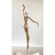 Ballerina Blue - Bronze Sculpture by Aliev