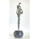 Dancer - Bronze Sculpture on Tassos-Marmor by Aliev