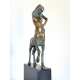 Centaurus - Bronze Sculpture on Granit Black