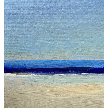 Seascape Acrylic Painting by Gyunay Aliev