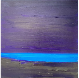 Sea Acrylic Painting by Gyunay Aliev