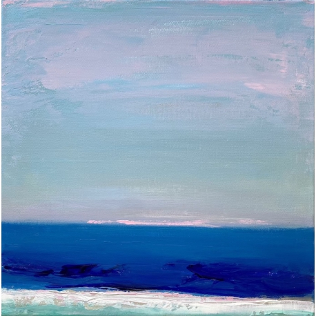 Sea Acrylic Painting by Gyunay Aliev