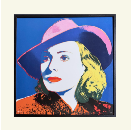 Marilyn Monroe Turquoise Porcelain Andy Warhol/ Rosenthal