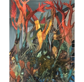 Ausbreitung - Expansion Painting by Gabriele Sehn