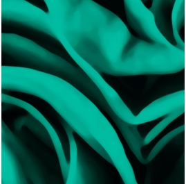 Substrate: Turquoise and blue-green metal print by Kirill Chudinskiy