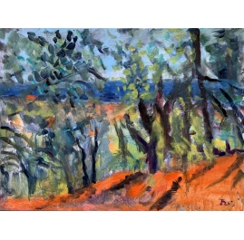 Summer in the South - Impressionist Painting by Barbara Schauß