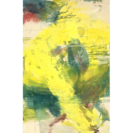 Blooming - Impressionist Painting by Barbara Schauß
