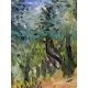LANDSCHAFT BEI BARDOLINO - Contemporary Landscape Painting by Barbara Schauß