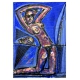 Akt mit Spiegel und Schädel -  Nude Woman Painting by Wunderlich