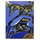 Bird and Fish - Abstract Painting by Wunderlich