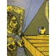 Nude with Turtle, Fruit, and Mirror - Abstract Painting by Wunderlich
