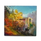 Bridge - Contemporary Painting by Riemer den Ouden