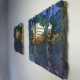 Forest - Contemporary Painting by Riemer den Ouden