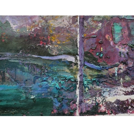 View - Contemporary Painting by Riemer den Ouden