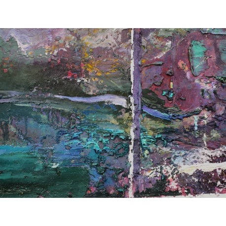 View - Contemporary Painting by Riemer den Ouden