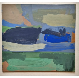 Landscape II — Gouache Painting by Nicolaas Maathuis