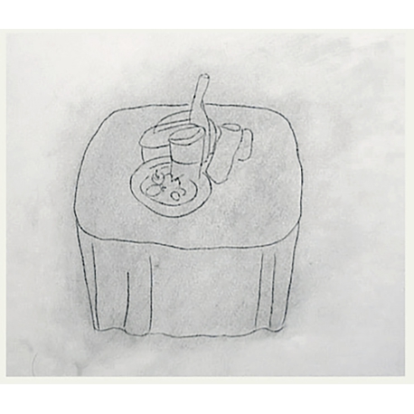 Still Life II - Charcoal Drawing by Nicolaas Maathuis