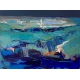 Resonanz - Landscape Painting by Liliya Nikolova