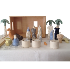 Christmas Group (Large) - Ceramic Nativity Scene