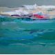 Resonanz - Landscape Painting by Liliya Nikolova