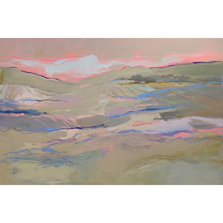 Morgenstimmung - Painting by Liliya Nikolova